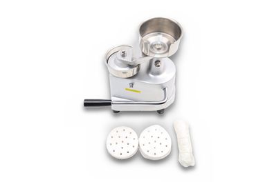 VEVOR Burgerpresse 100 mm Edelstahl manuell Fleischformer für Gastronomie