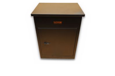 VEVOR Paketbriefkasten Defekt 44x35x58,3 cm Stahl Paketbox mit Zahlenschloss