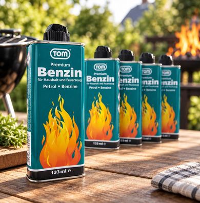 Feuerzeugbenzin 5er Set