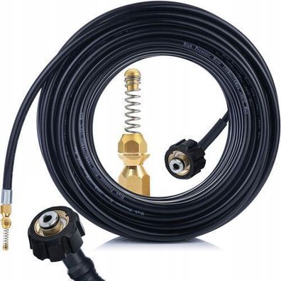Rosfix Kanalreinigungsschlauch 30 m – M22x1,5 Messingdüse | 200 bar 60°C
