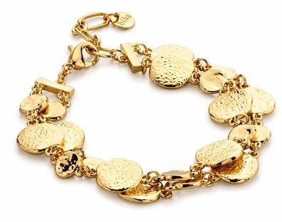 Armband goldfarben Ibiza Retro Stil Nickelfrei Sommer Trend Biba