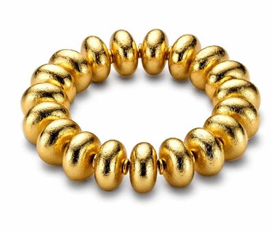 Armband Goldfarben Nickelfrei Sommer Trend Biba matt Goldfarben