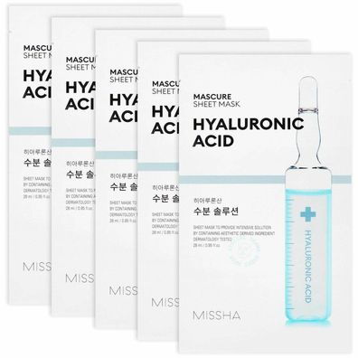 MISSHA Mascure Blatt Maske Hyaluronsäure 28 ml