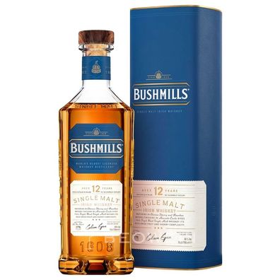 Bushmills 12 Jahre Single Malt Irish Whiskey 0,7 l
