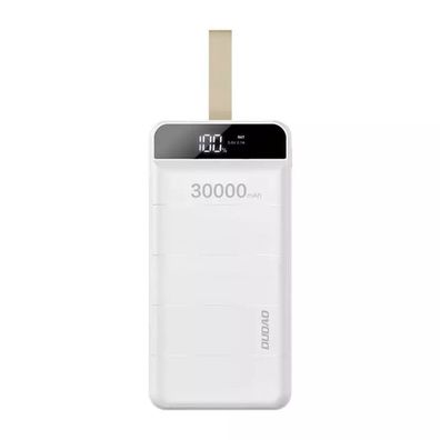Powerbank 30000mAh Extrem Hohe Kapazität, Externer Akku mit 4 Output USB Schnellla