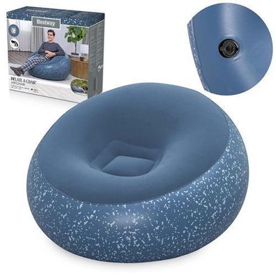 Aufblasbarer Sessel, aufblasbarer Pouf, Sitzmatratze, 112 x 112 cm, Bestway 75154