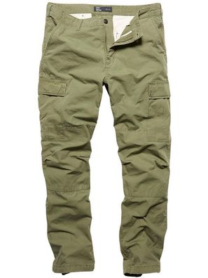 Vintage Industries Militär Cargohose Tyrone Bdu Pants Olive Drab