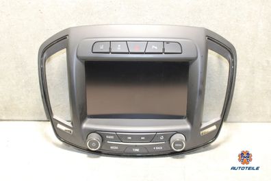 Opel Insignia A Facelift Display CID Farbe Navi Bordcomputer Bedienteil 90802619 GXRL