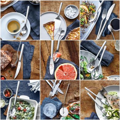 WMF Nuova Salatbesteck, 2-teilig, 25 cm 120750