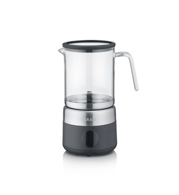 GRAEF Milschaufschäumer MS802EU 250 ml Glas schwarz 304130