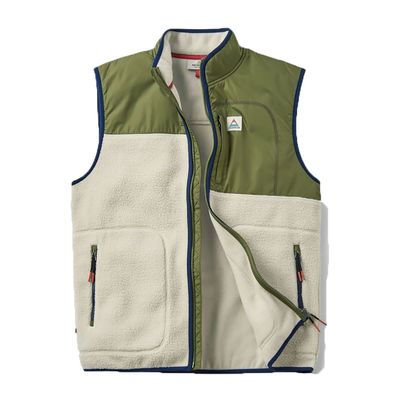 Passenger Fleece Weste Offgrid Recycled Sherpa oatmeal/khaki - Größe: XL
