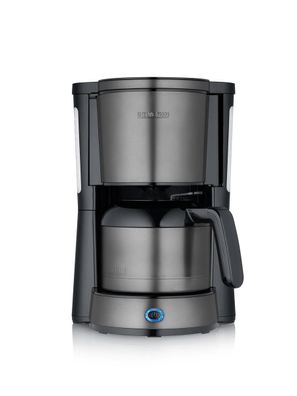 Severin KA 9343 Kaffeemaschine 10 Tassen 1000W dark inox Thermokanne 304118