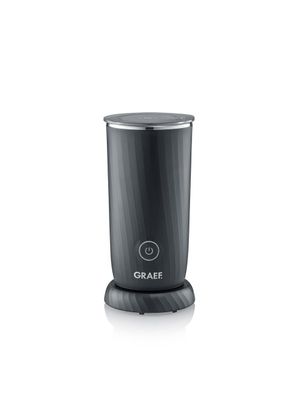 GRAEF Milchaufschäumer MS402EU 240 ml Alu schwarz 304129