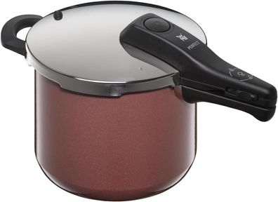 WMF Fusiontec Perfect Schnellkochtopf, 22 cm, 6,5 l, Rose Quartz 122446