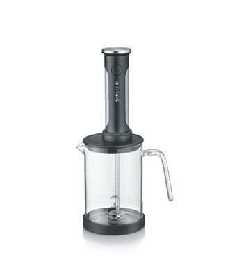 GRAEF Akku-Milchaufschäumer MS202EU 300 ml Glas schwarz 304128