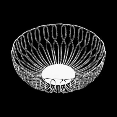 Georg Jensen Alfredo Brotkorb Stainless STEEL MIRROR SMALL 3586306