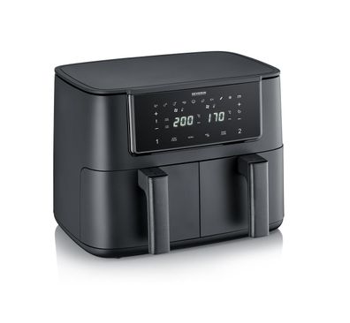Severin FR 2463 Doppel-Heißluftfritteuse 2600W 8l 304119