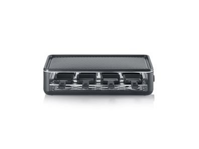 Severin 2365 Raclette Black Line 8er m. anthiaftbeschichteter Platte 304126