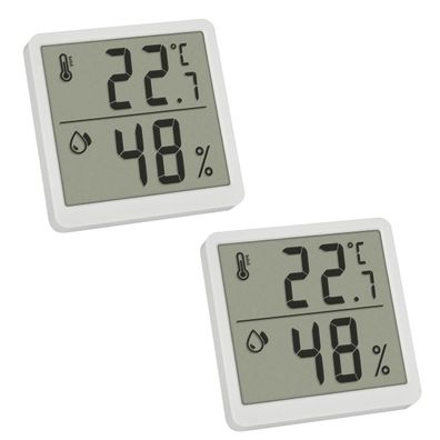 TFA-DOSTMANN Thermo/Hygrometer 2er Pack 412402