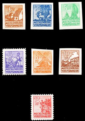 SBZ Mecklbrg VORP. Nr 29x-36x postfrisch X5A82C6