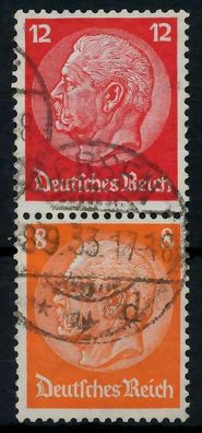 D-REICH Zusammendruck Nr S110 gestempelt SENKR PAAR X790336