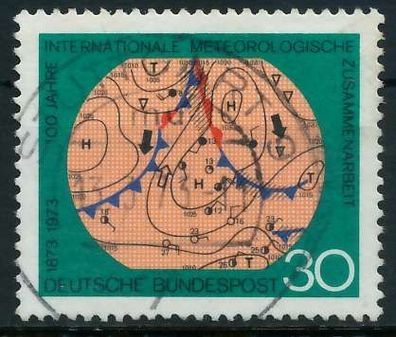 BRD 1973 Nr 760 zentrisch gestempelt X84F39E