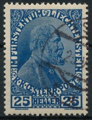 Liechtenstein 1917 Nr 9 gestempelt X139756