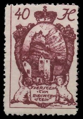 Liechtenstein 1920 Nr 31 ungebraucht X139926