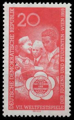 DDR 1959 Nr 705 postfrisch SB91CE6