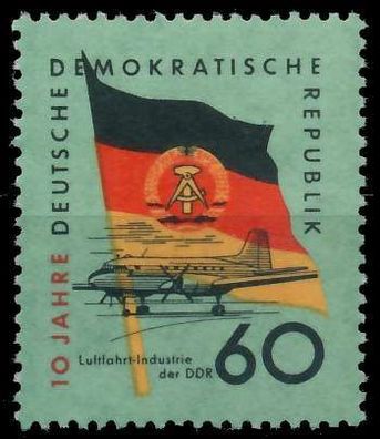 DDR 1959 Nr 729 postfrisch SB91DC6