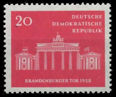 DDR 1958 Nr 665 postfrisch SBA0642