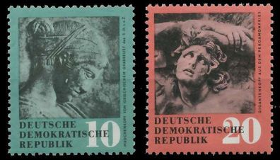 DDR 1958 Nr 667-668 postfrisch SBA0652
