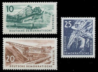 DDR 1957 Nr 569-571 postfrisch SBA0756