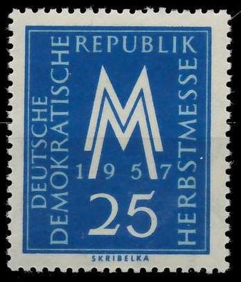 DDR 1957 Nr 597 postfrisch SBA0912