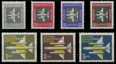 DDR 1957 Nr 609-615 postfrisch SBA0986