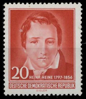 DDR 1956 Nr 517YII ungebraucht X9657FA