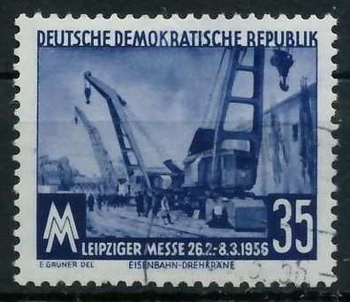DDR 1956 Nr 519 gestempelt X965846