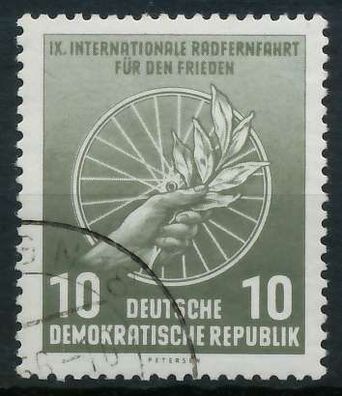 DDR 1956 Nr 521YIa gestempelt X965882
