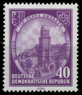DDR 1956 Nr 526 ungebraucht X9658BE