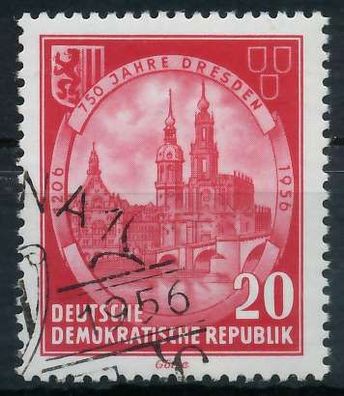 DDR 1956 Nr 525YI gestempelt X9658DE