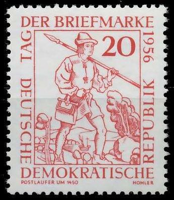 DDR 1956 Nr 544 postfrisch SBA0D0A