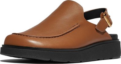 FitFlop Damen Clog Gen-FF Leather Back-Strap Moc Mules IY8
