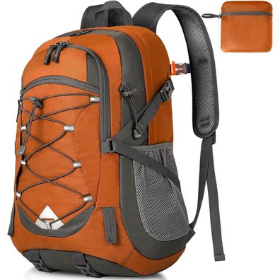 40L Wanderrucksack Herren Damen Wasserdicht Leicht Faltbar Trekkingrucksack