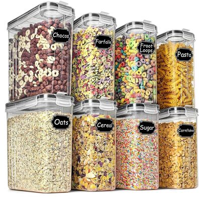 Frischhaltedosen Vorratsdosen Müsli Zucker Luftdicht Set 2,5 l 8 Stk