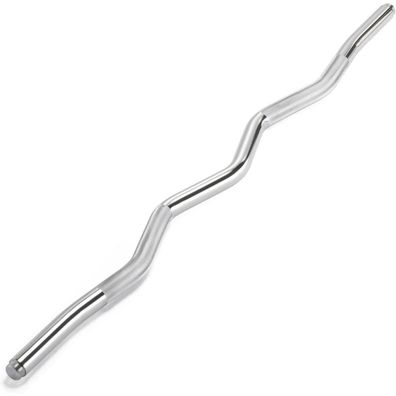 Northdeer SZ Curlstange 95cm verchromt gerändelt Stahl Ø 28mm