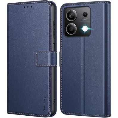 Ganbary Redmi Note 13 5G Klapphülle Blau