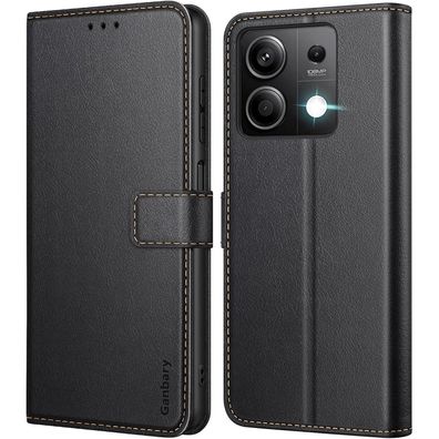 Ganbary Hülle für Redmi Note 13 5G in Lederoptik