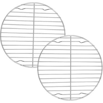 Onader Rund Kuchengitter Set Edelstahl 23cm x 2cm 2er Set
