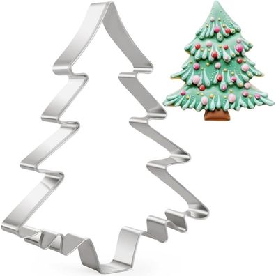 Weihnachtsbaum Ausstechform Keksausstecher Edelstahl Backen/Backzubehör