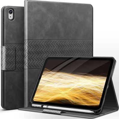AUAUA iPad 10. Generation 2022 10,9 Zoll Hülle Stifthalter Auto Schlaf Aufwach